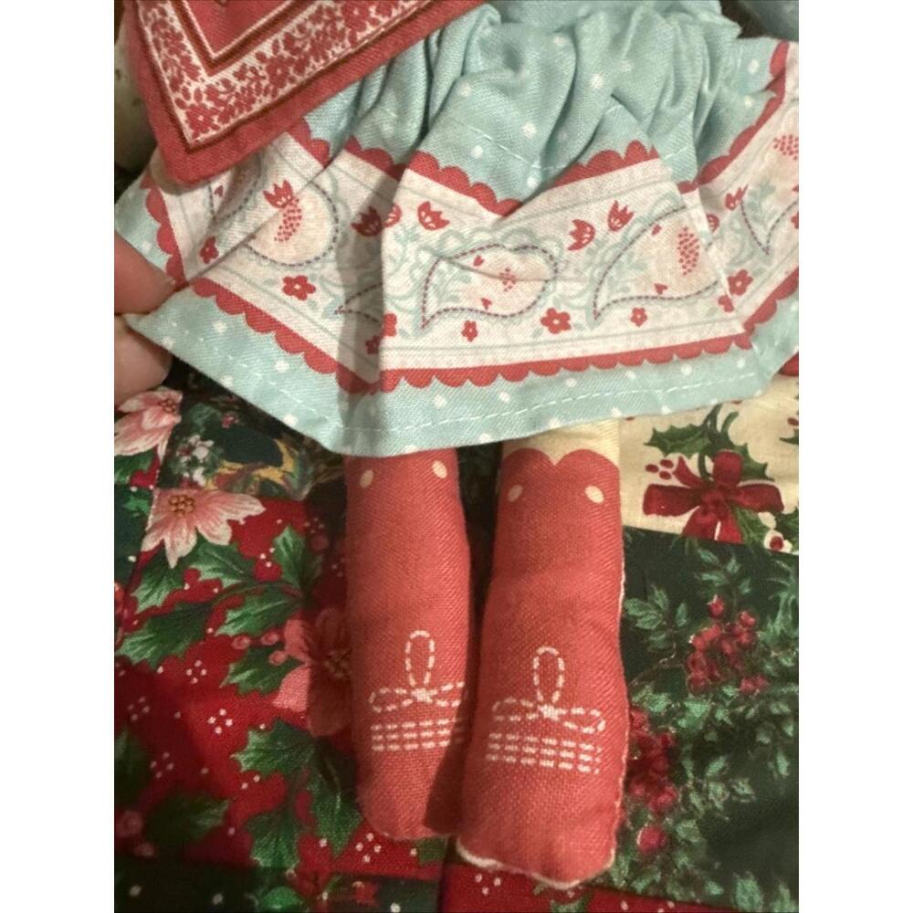 Moda Howdy Lil Lady Pillow Doll Baby Cowgirl With Bandana Complete Sew Projec - Picture 2 of 6